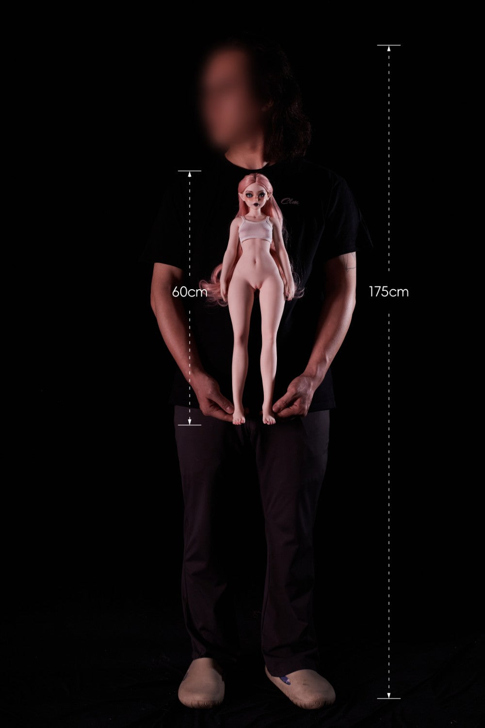 Hilary Sex doll (Climax Doll Mini 60cm A-cup silicone)