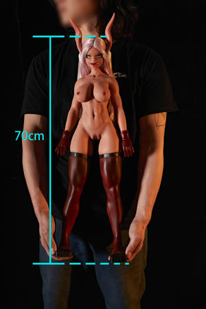 Mila sexpuppe (Climax Doll Mini 70 cm d-cup Silikon)