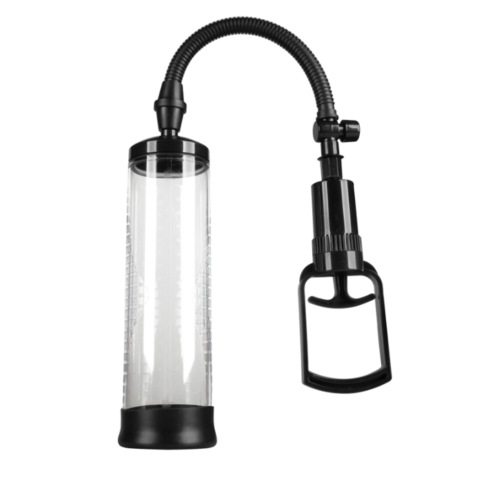 Penispumpe zur Vergrößerung und härteren Erektion – 70×220 mm | Schwarzes Design