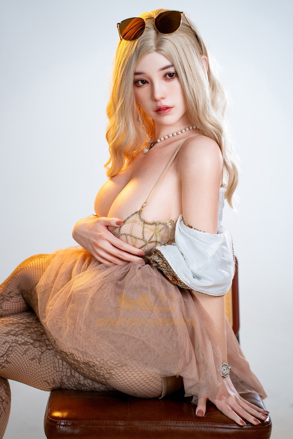 Eileen Sexdocka (Irontech Doll 158cm F-kupa S40 RST Silikon)