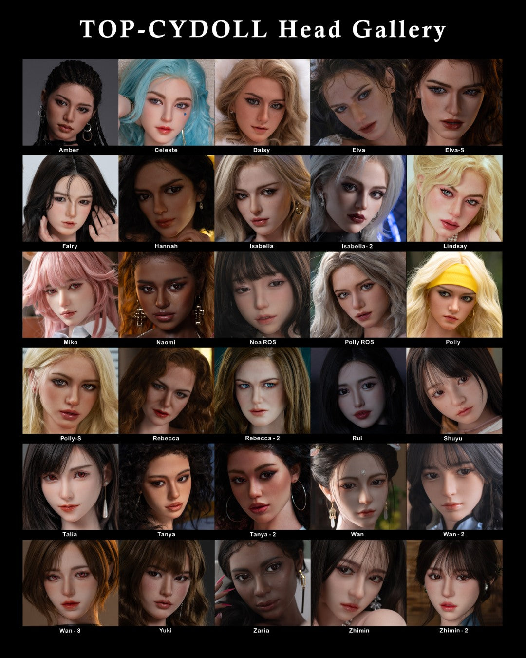 Zusätzlicher Kopf (TOP-CYDoll Silikon Original)