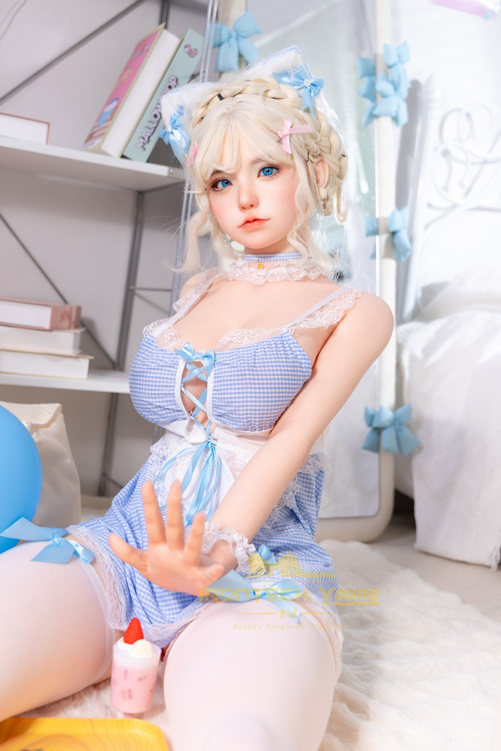 Zia Sexdocka (Irontech Doll 154cm E-Kupa N02 Silikon)