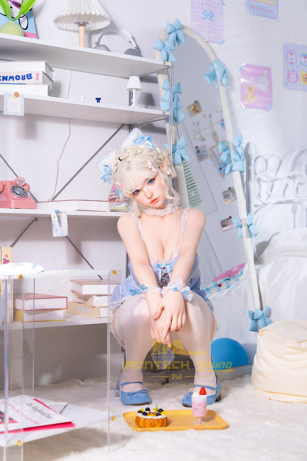 Zia Sexdocka (Irontech Doll 154cm E-Kupa N02 Silikon)