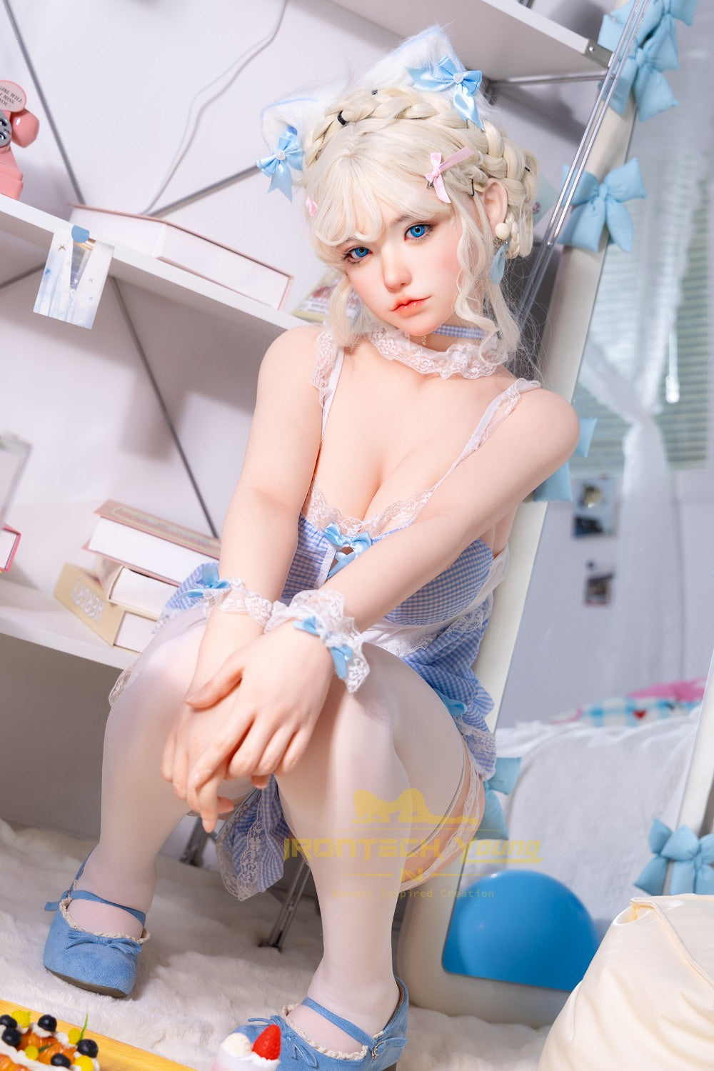 Zia Sexdocka (Irontech Doll 154cm E-Kupa N02 Silikon)