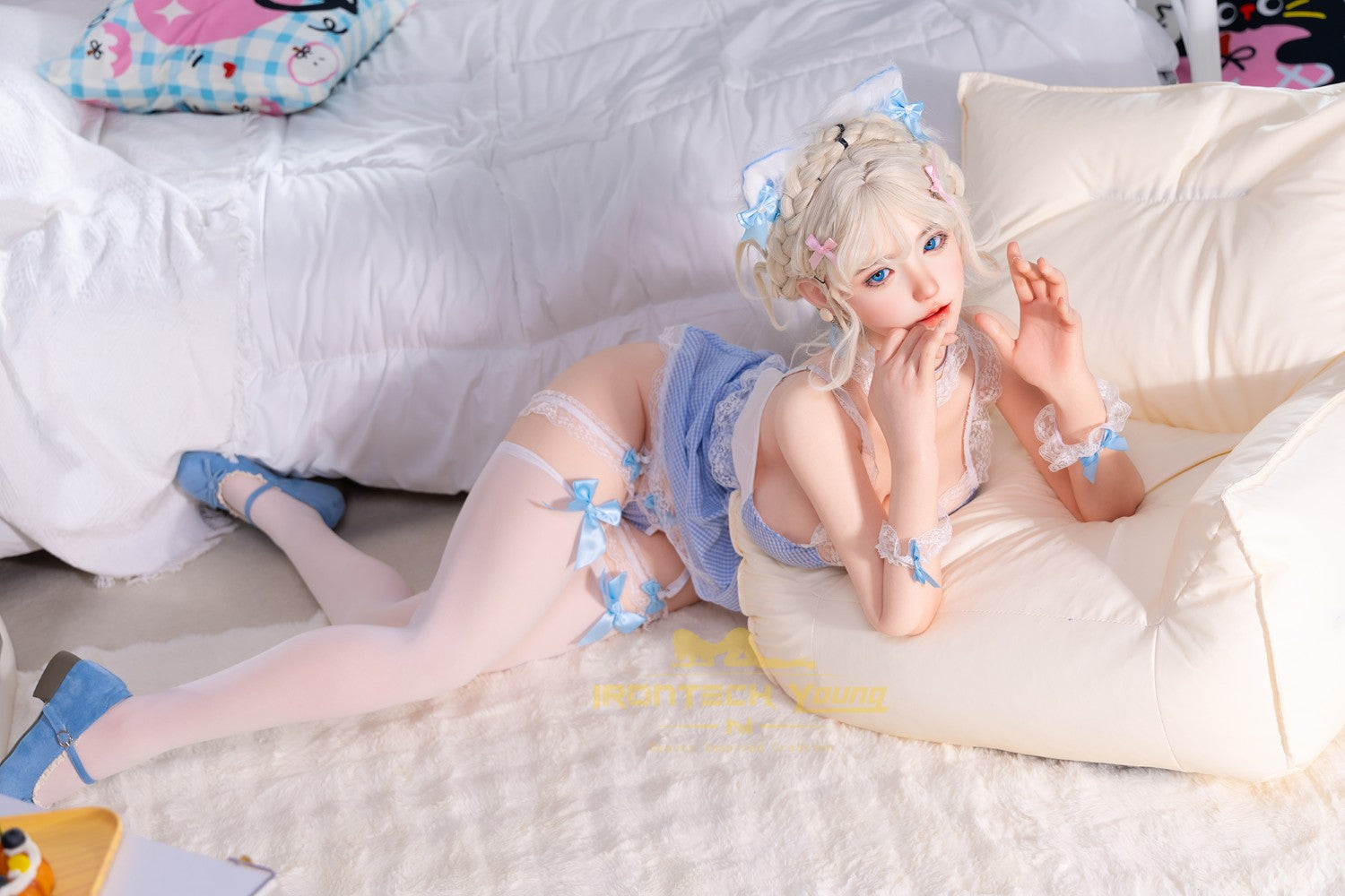 Zia Sexdocka (Irontech Doll 154cm E-Kupa N02 Silikon)