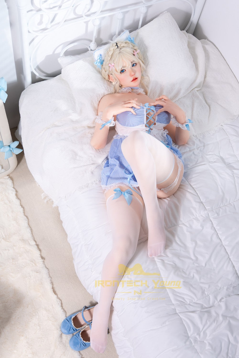 Zia Sexdocka (Irontech Doll 154cm E-Kupa N02 Silikon)