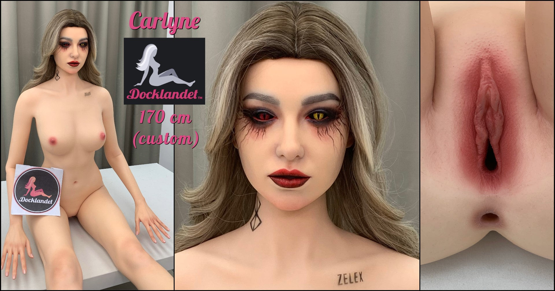 Lilith Sex doll (Zelex 175cm e-cup GE45-S silicone)