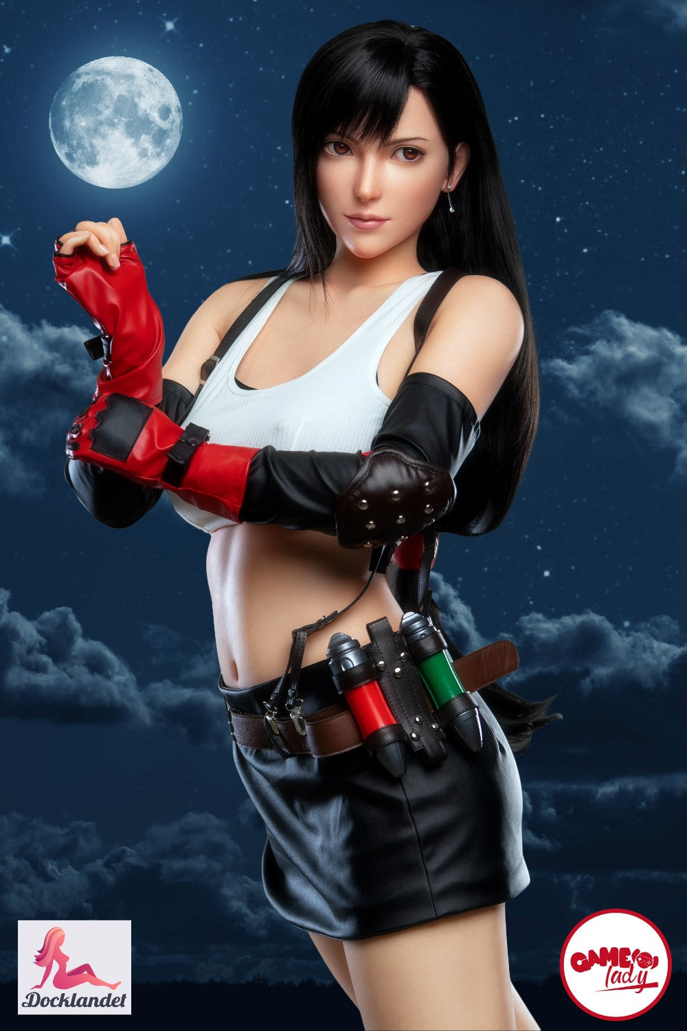 Tifa sex doll (168 cm e-cup) | Game Lady Silicone Real Doll - Docklandet