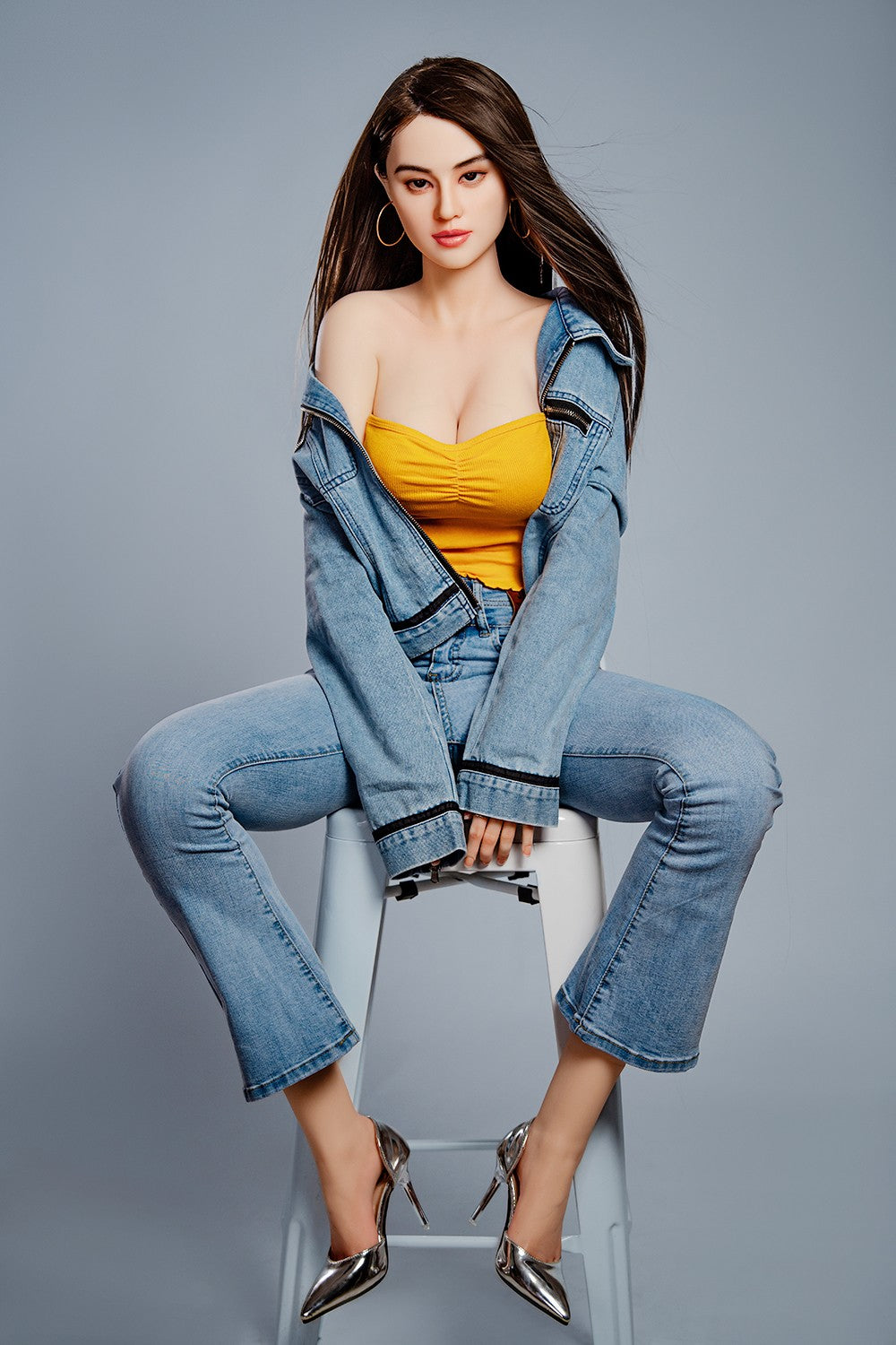 Kristall sexpuppe (HRDoll 165cm C-cup #R13 Silikon)