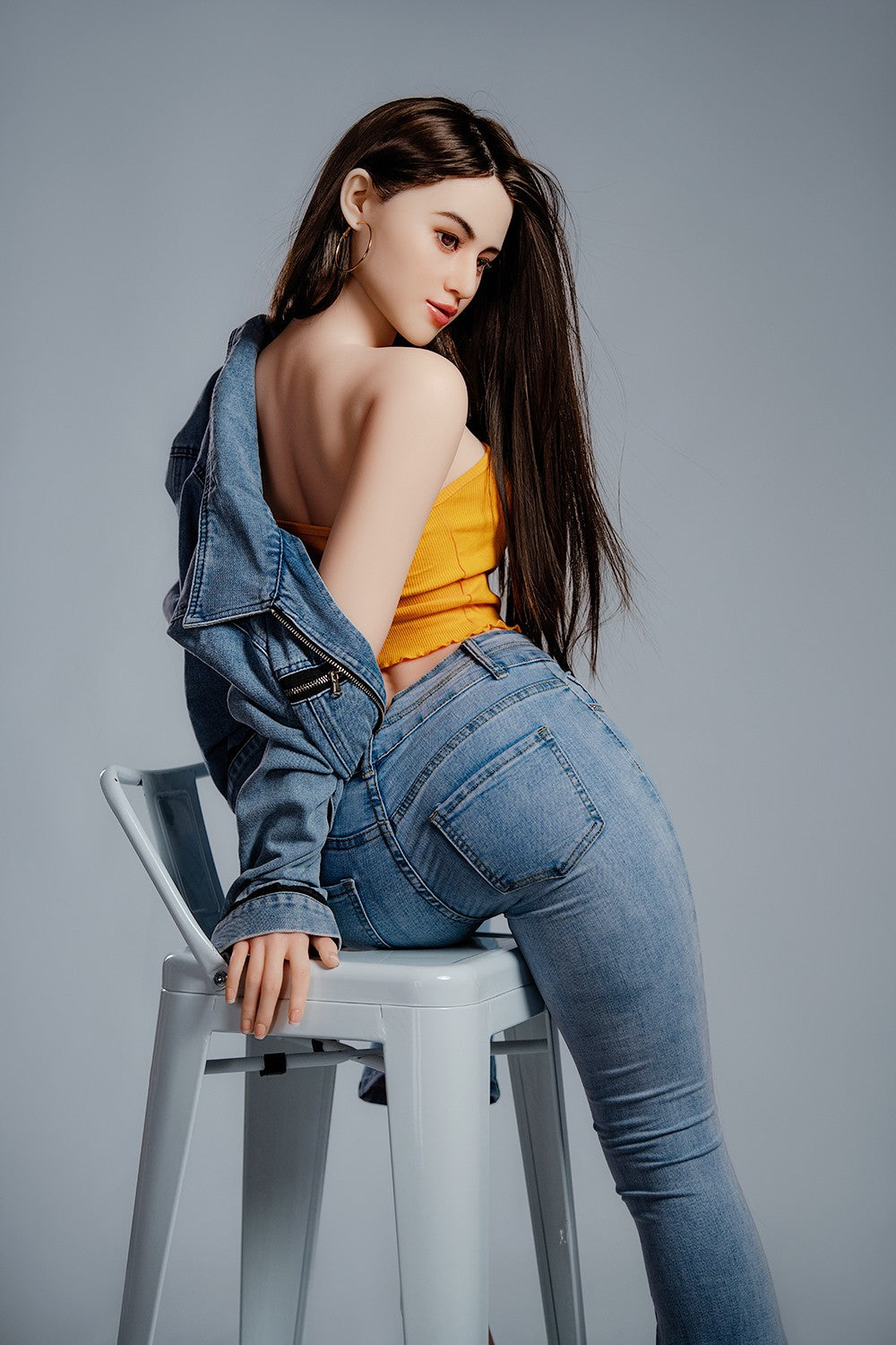 Kristall sexpuppe (HRDoll 165cm C-cup #R13 Silikon)