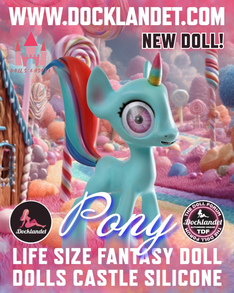 Ponies Sex doll (Dolls Castle 46 cm silicone)