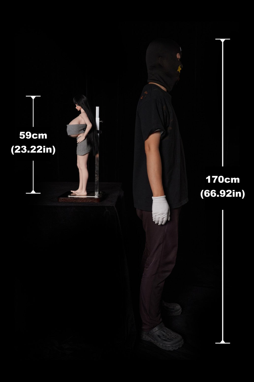 Mizuki Sexdocka (Climax Doll Mini 59cm L-kupa Silikon)