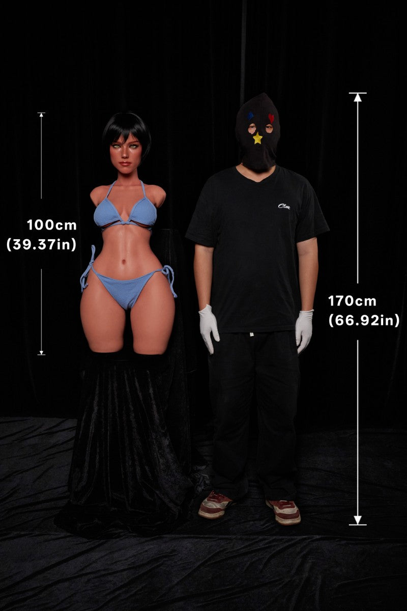 Livia Torso sexpuppe (Climax Doll ULW 100cm E-cup Silikon)