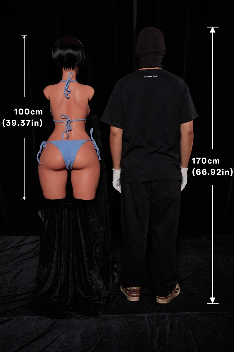 Livia Torso sexpuppe (Climax Doll ULW 100cm E-cup Silikon)
