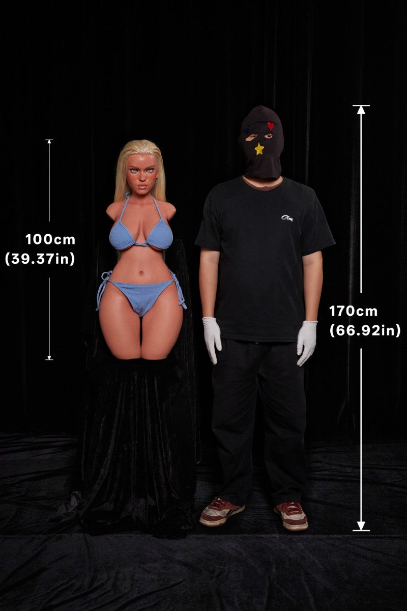 Fiora Torso sexpuppe (Climax Doll ULW 100cm E-cup Silikon)