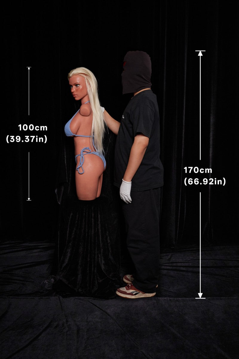 Fiora Torso sexpuppe (Climax Doll ULW 100cm E-cup Silikon)