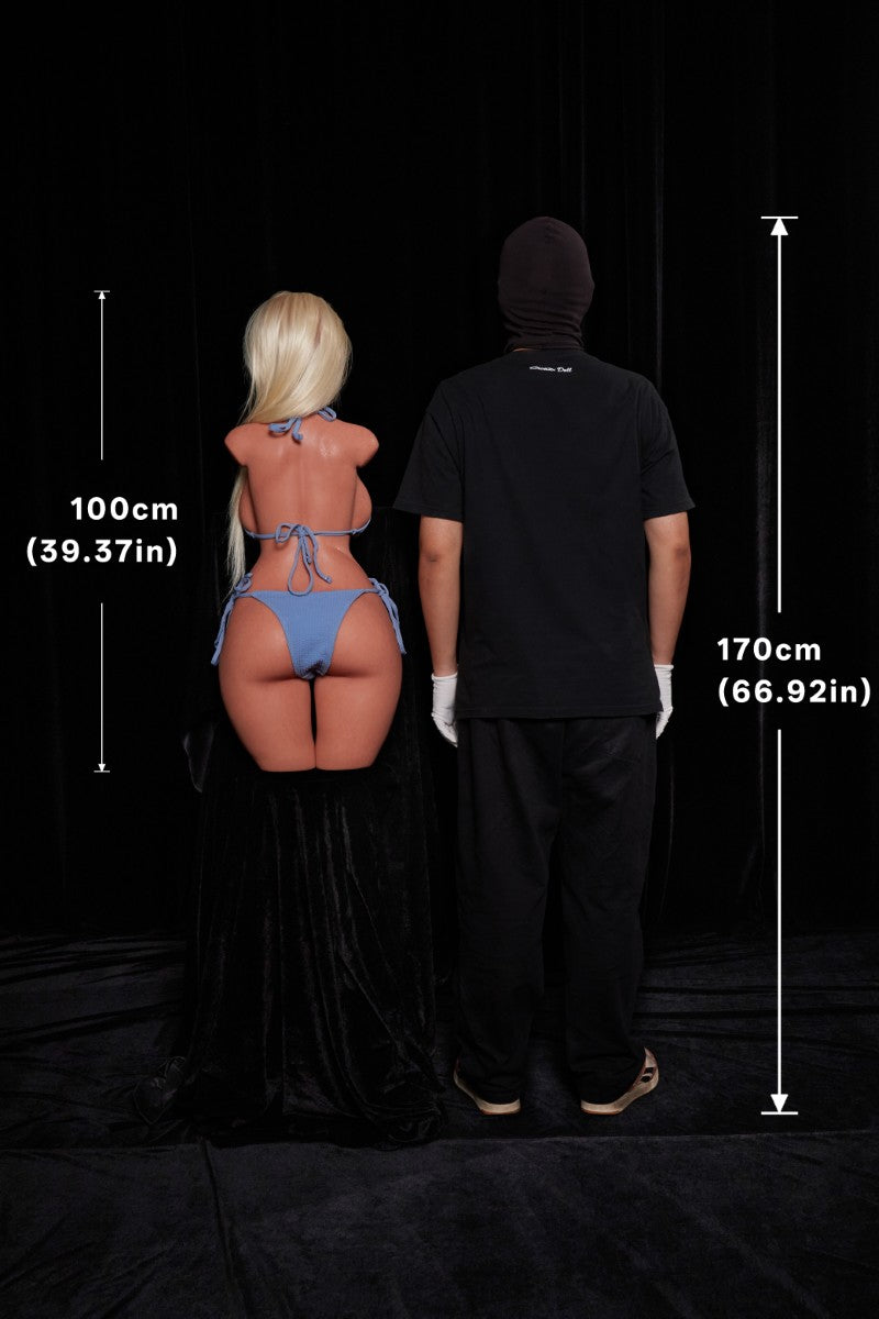 Fiora Torso sexpuppe (Climax Doll ULW 100cm E-cup Silikon)
