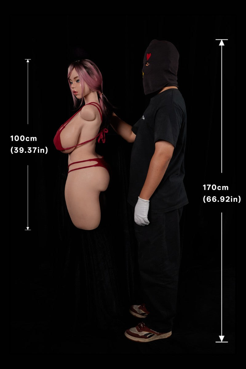 Rhea-Torso sexpuppe (Climax Doll ULW 100cm K-cup Silikon)