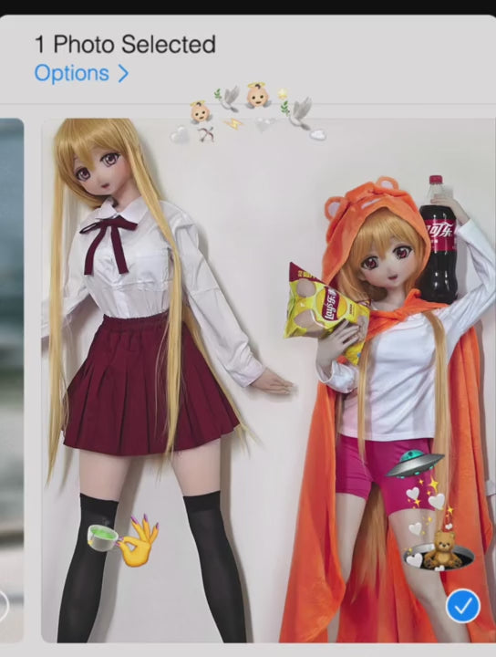 Doma Umaru Sex doll (Elsa Babe 148cm Rad012 silicone)