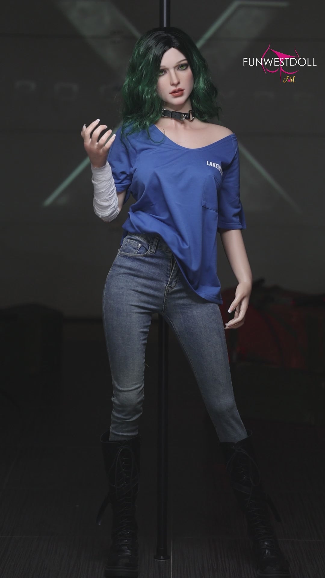 Alexa sexpuppe (FunWest Doll 157cm D-cup #045S Silikon)