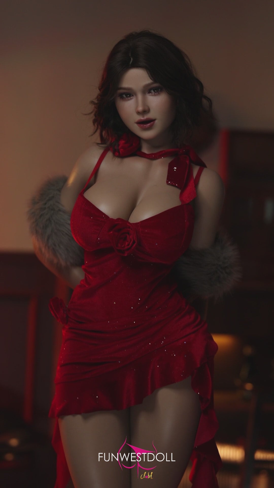 Rose sexpuppe (FunWest Doll 157 cm G-cup #043SJ Silicon)