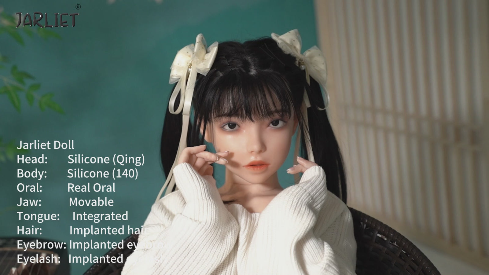 Qing Sex doll (Jarliet 140cm C-cup silicone)