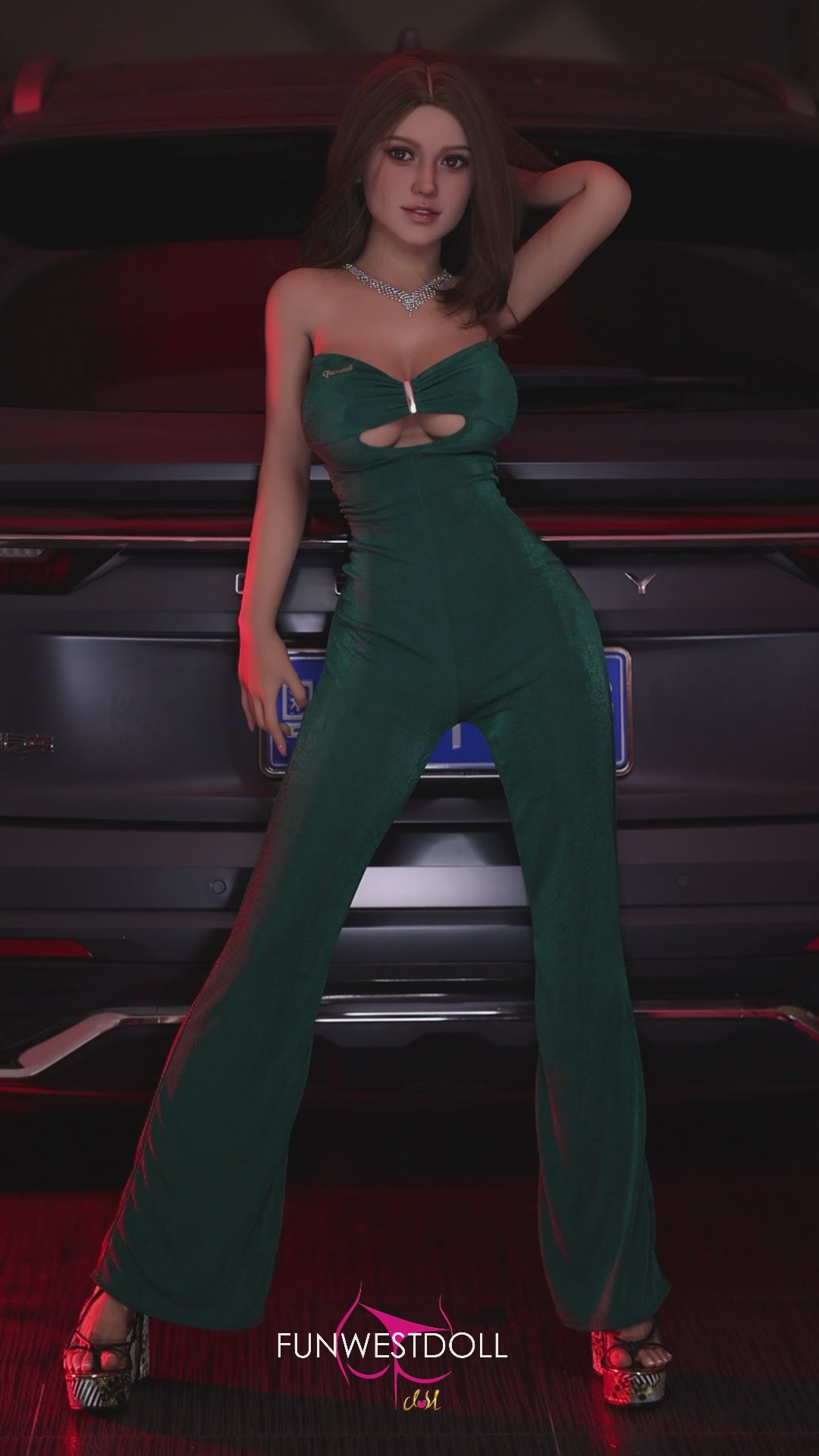 Rose sexpuppe (FunWest Doll 155cm F-cup #043 TPE)