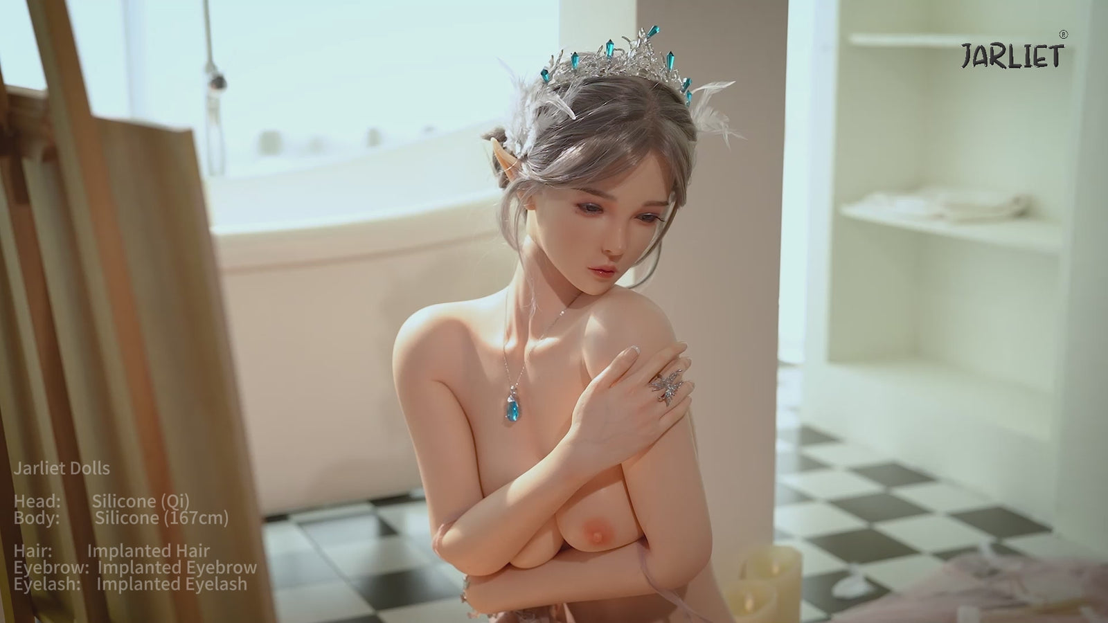 Qi Sex doll (Jarliet 167cm B-cup silicone)