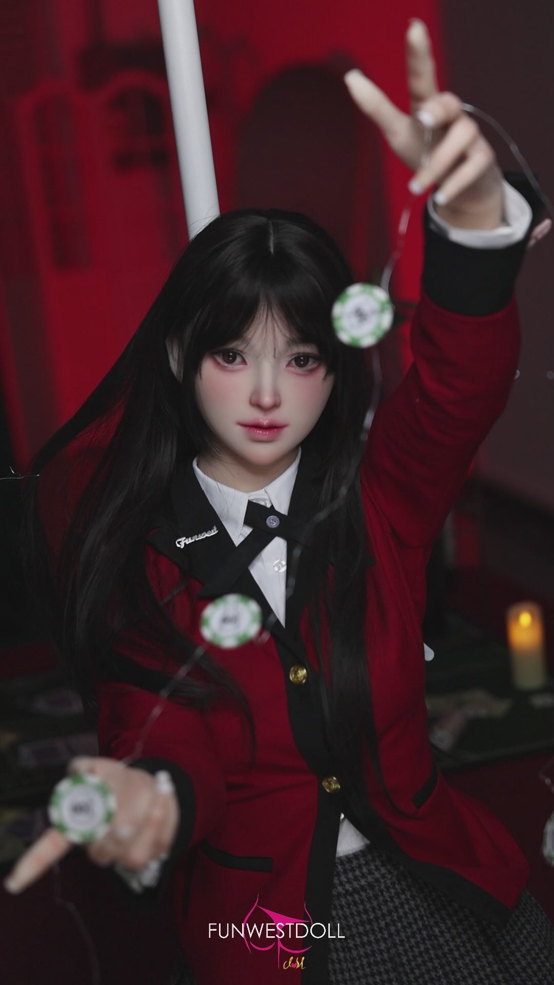 Yumeko Jabami sexpuppe (FunWest Doll 159cm A-cup #038S Silikon)