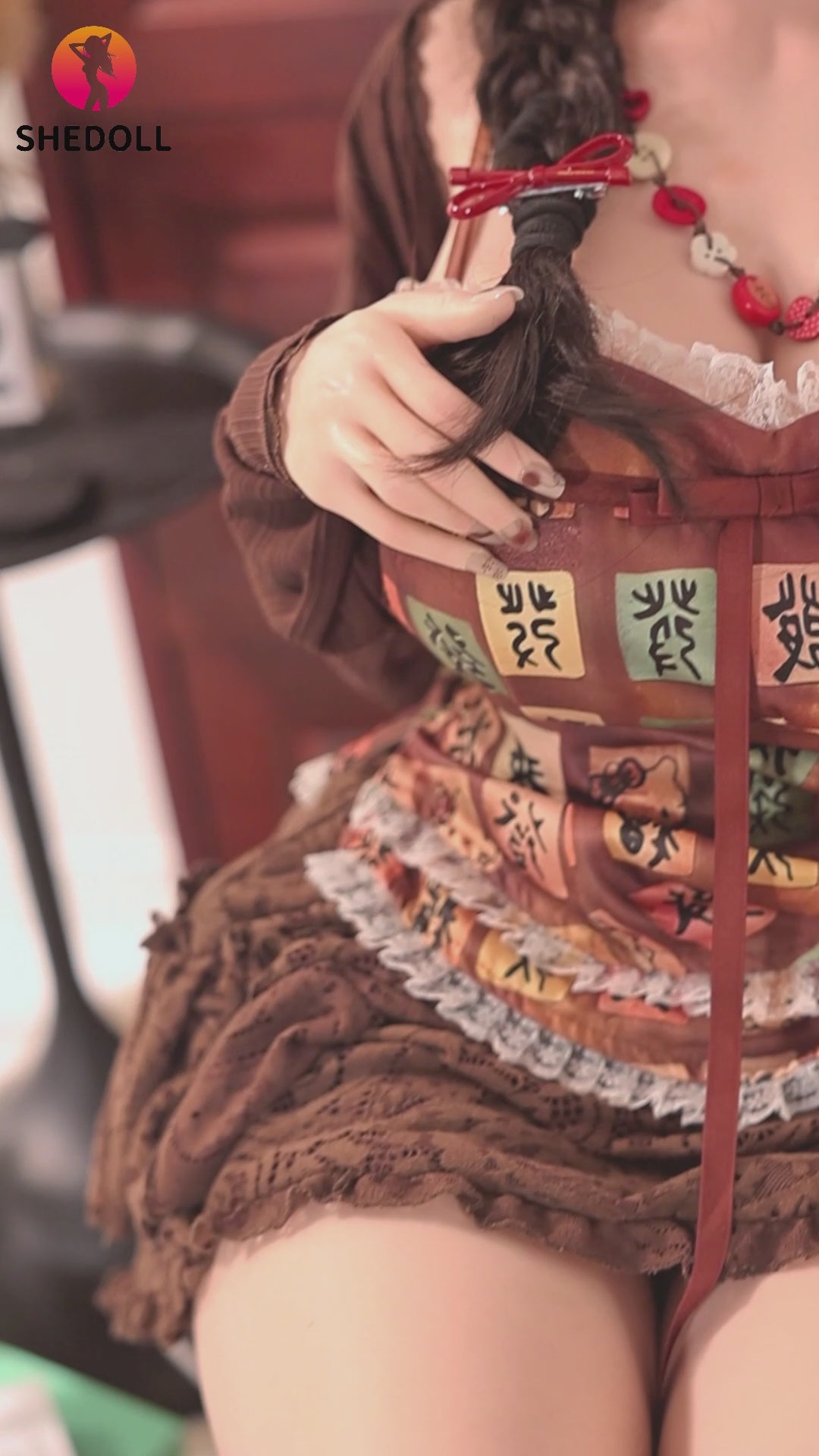 Aileen sexpuppe (SHEDOLL 145cm G-cup #SH215 Silikon)