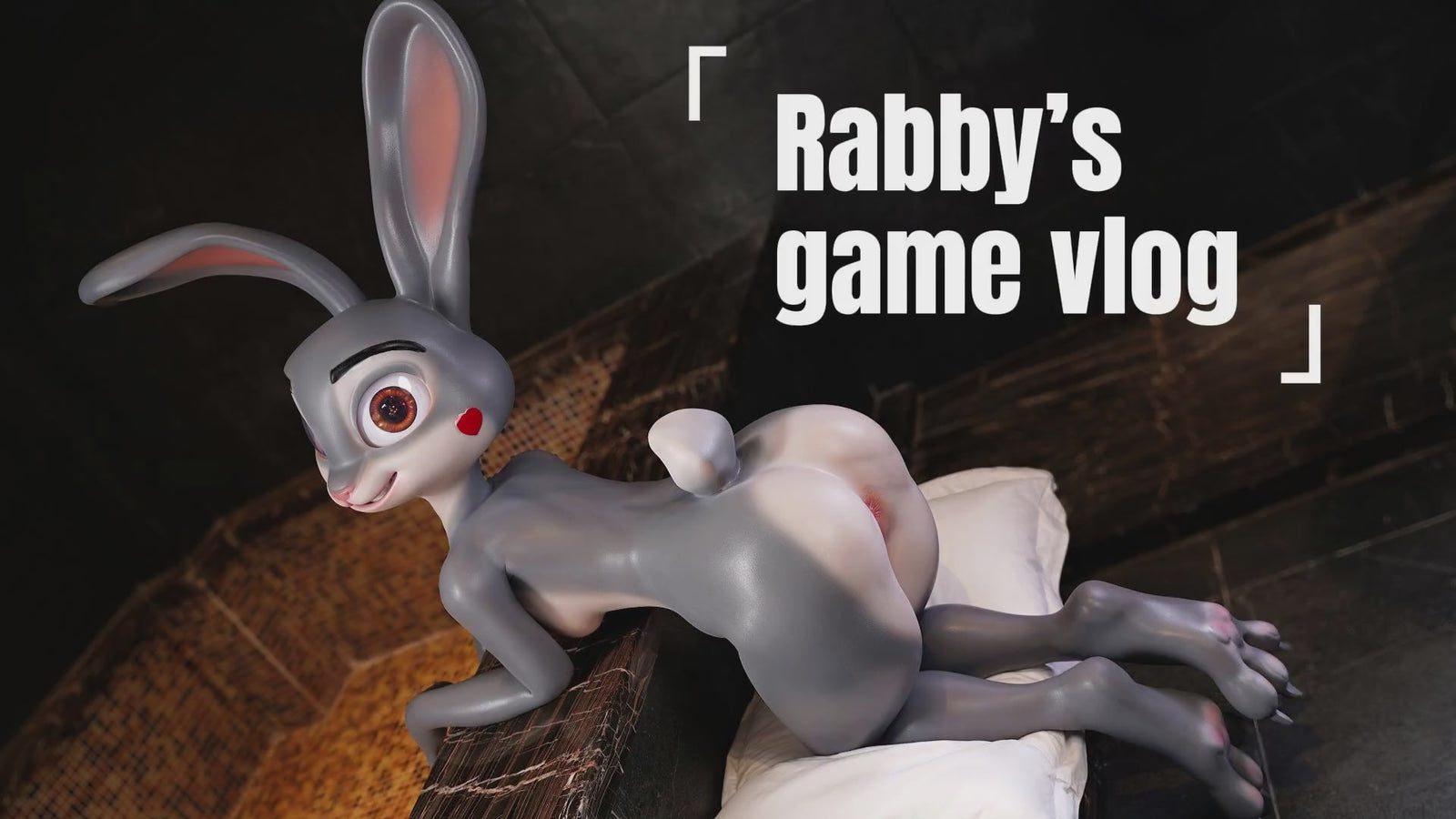 Judy the Rabbit Sex doll (Dolls Castle 168cm A-cup silicone)