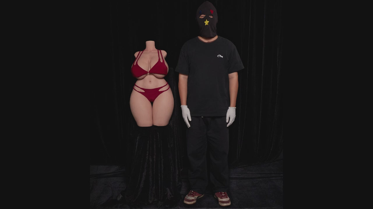 BBW Torso sexpuppe (Climax Doll ULW 80cm K-cup Silikon)