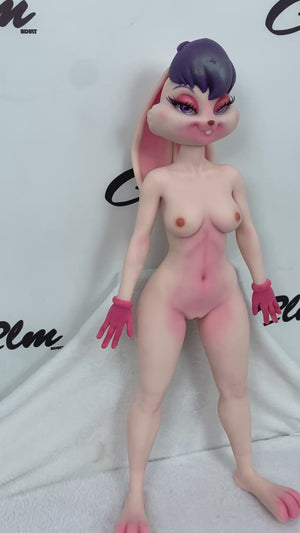 Lori Bunny sexpuppe (Climax Doll Mini 70 cm C-cup Silikon)