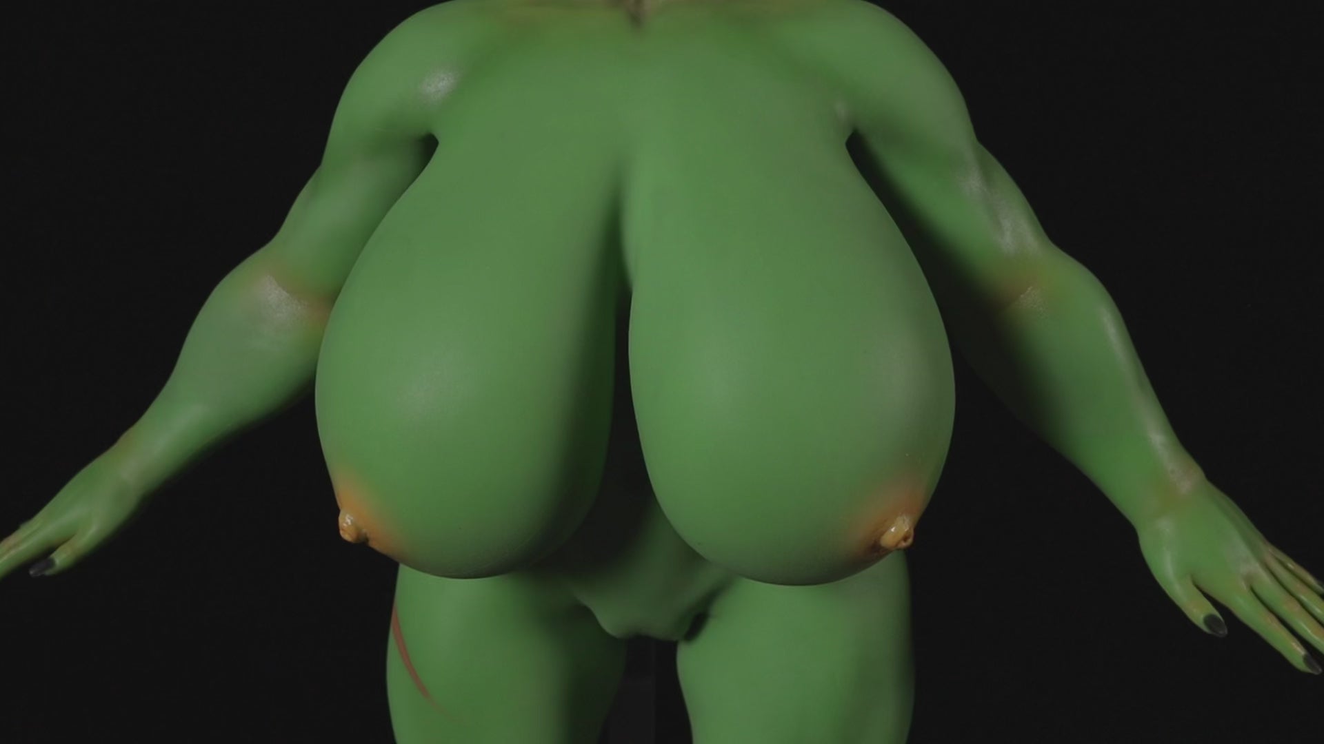 Zarga Orc sexpuppe (Climax Doll Mini 70 cm V-cup Silikon)