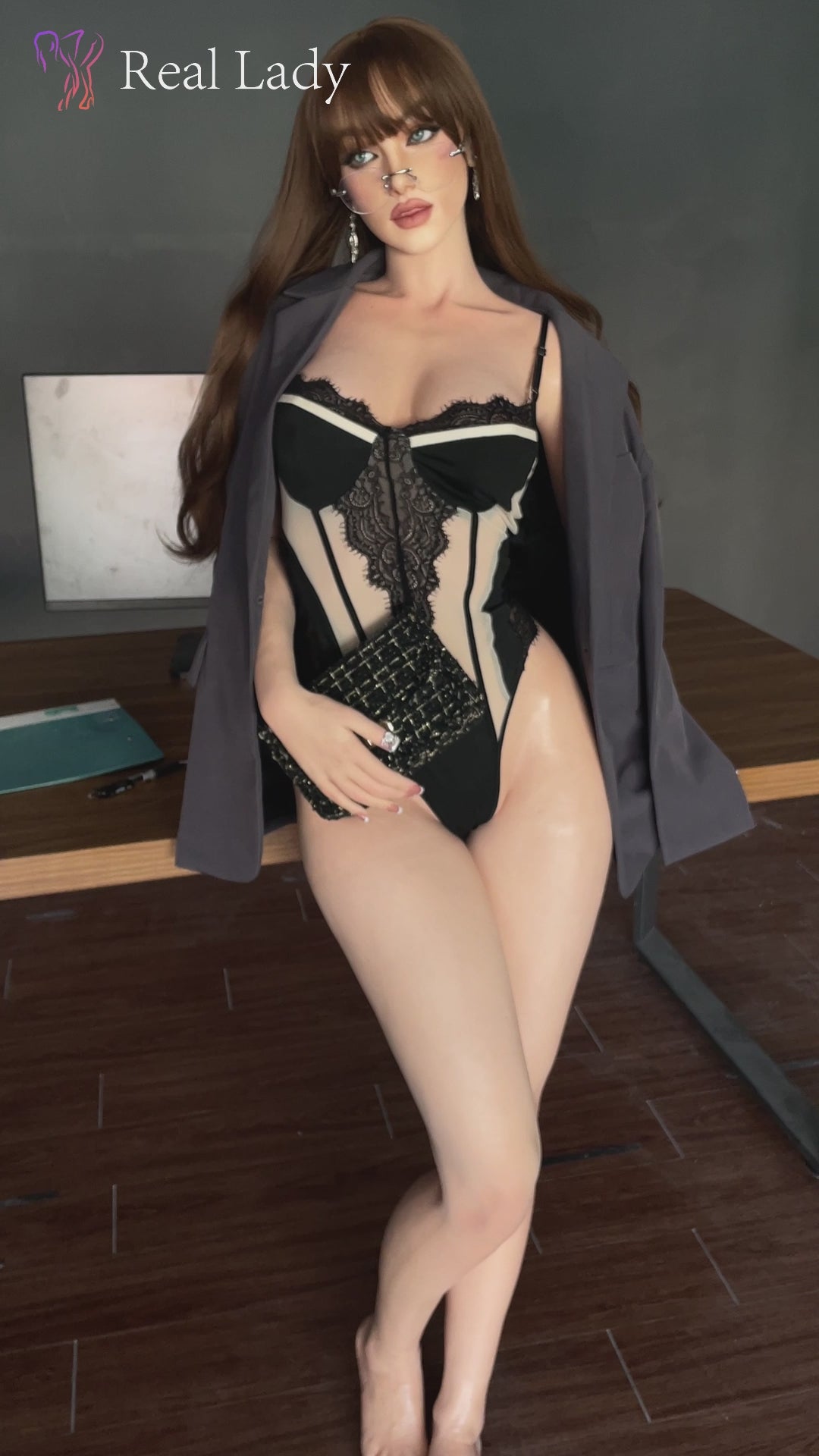 Leixi sexpuppe (Real Lady 170 cm C-cup S42 Silikon)