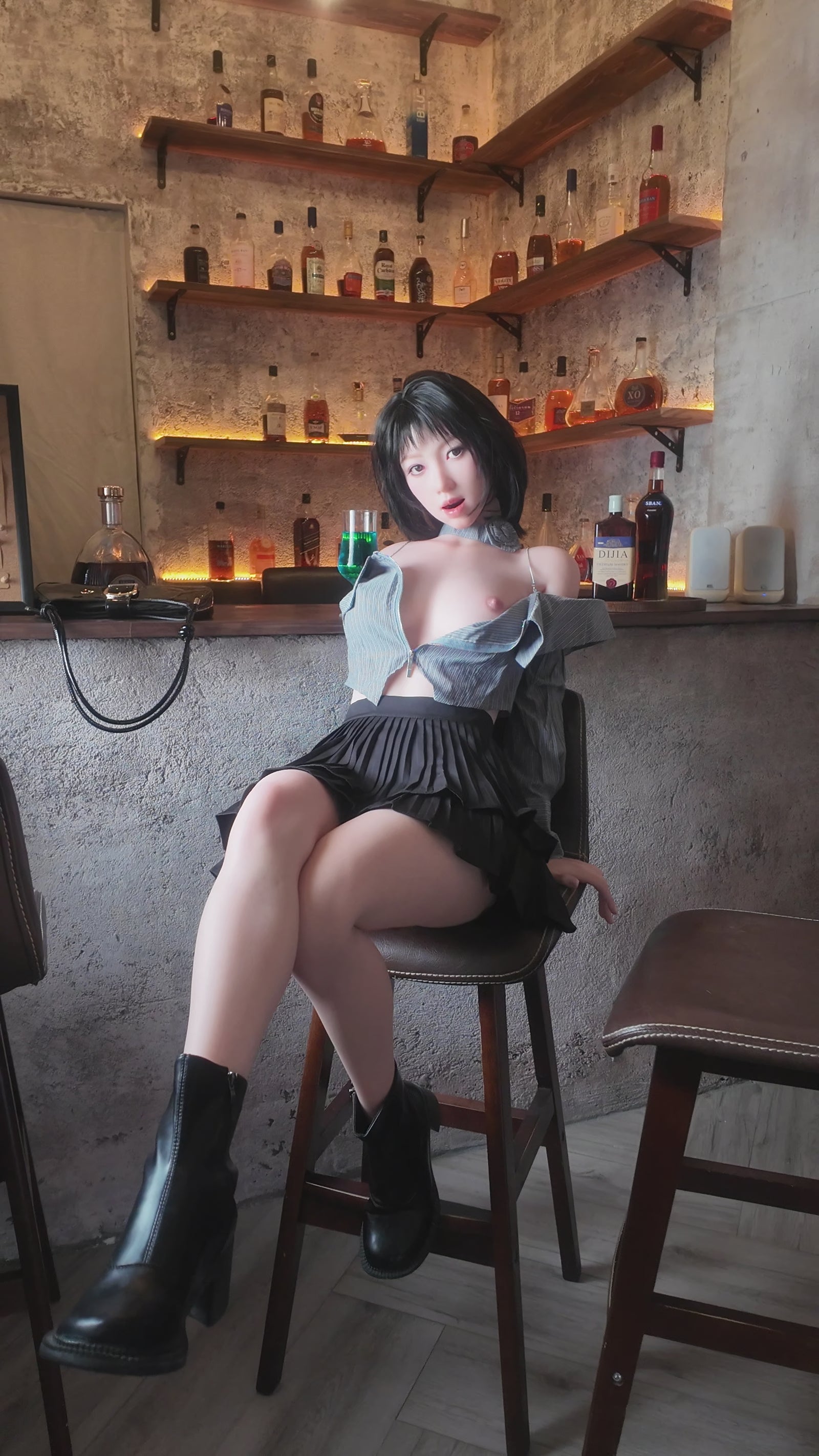 Nicole sexpuppe (Zelex 162cm D-cup GE68-1 Silikon)