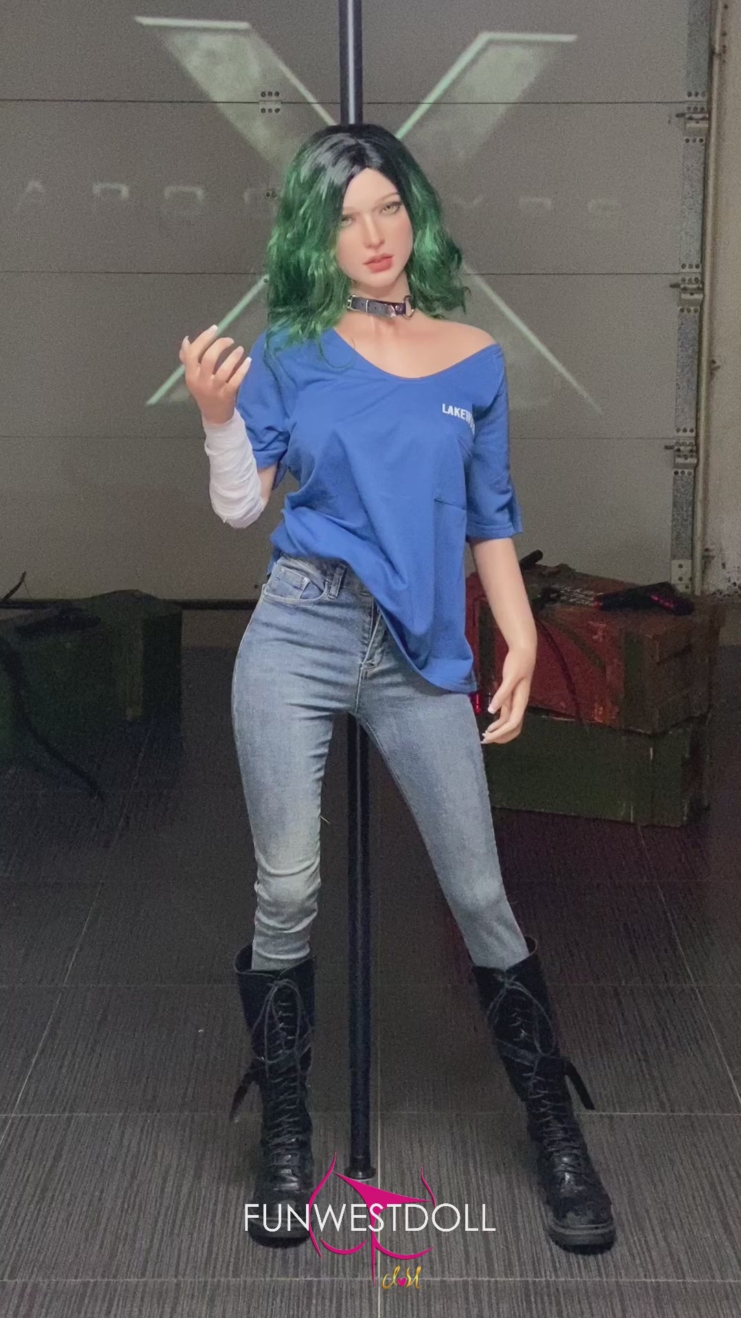 Alexa sexpuppe (FunWest Doll 157cm D-cup #045S Silikon)