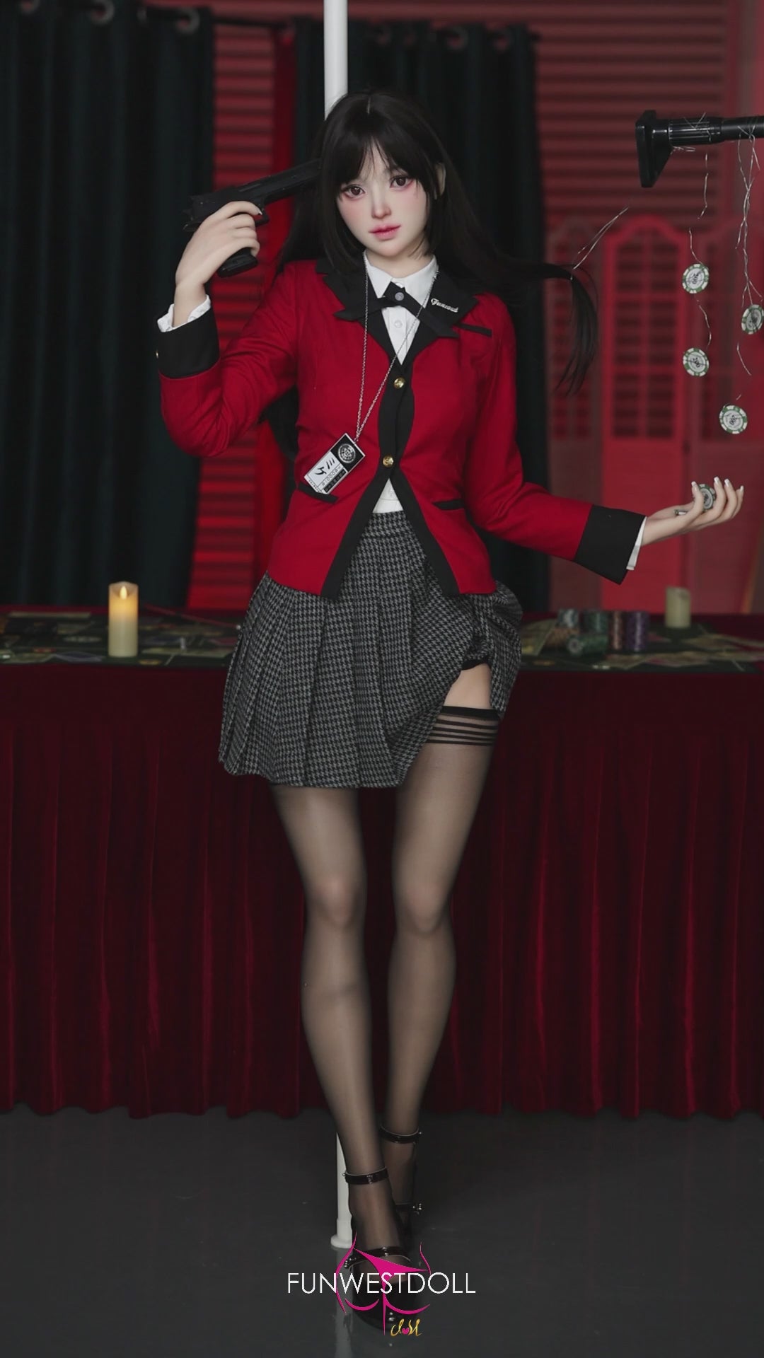 Yumeko Jabami sexpuppe (FunWest Doll 159cm A-cup #038S Silikon)