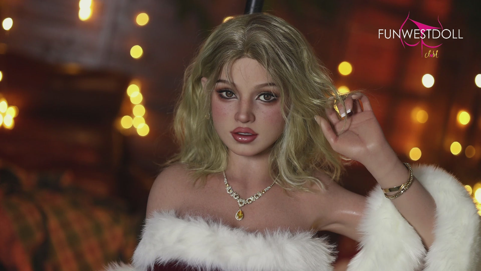 Lyra sexpuppe (FunWest Doll 157cm G-cup #054SJ RST Silikon)