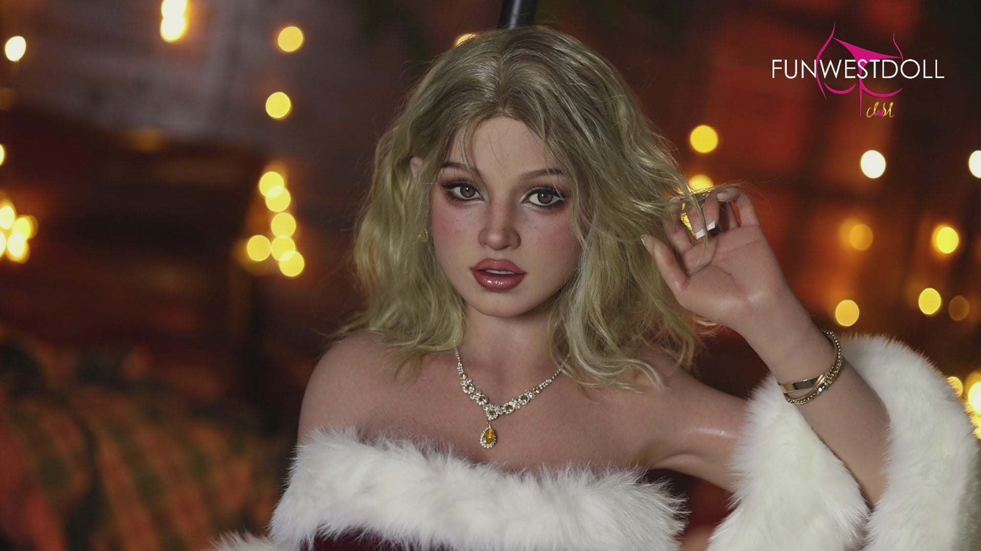 Lyra sexpuppe (FunWest Doll 157cm G-cup #054SJ RST Silikon)