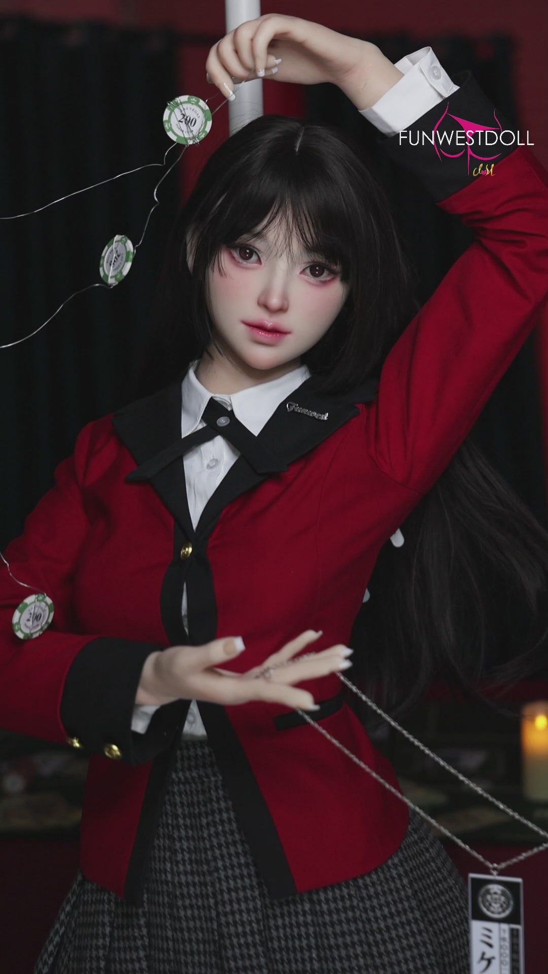 Yumeko Jabami sexpuppe (FunWest Doll 159cm A-cup #038S Silikon)