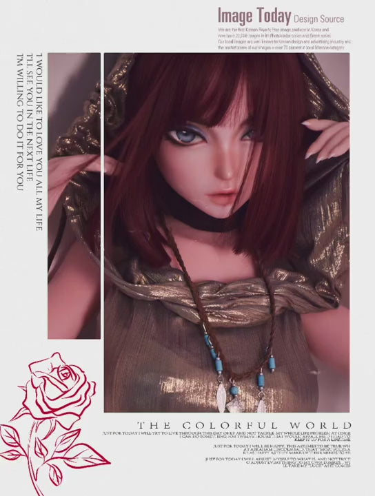 Camille Baker sexpuppe (Elsa Babe 148cm DHR011 Silikon)