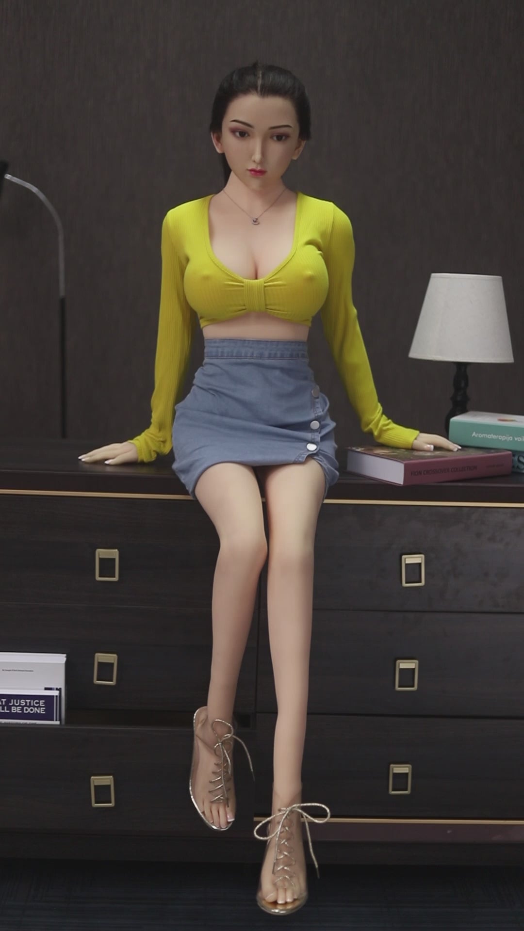 Bußgeld sexpuppe (Jarliet 150cm D-cup TPE+Silikon)