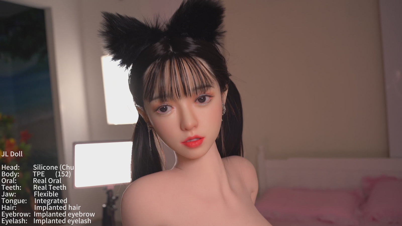 Chu Sex doll (Jarliet 152cm D-cup TPE+silicone)