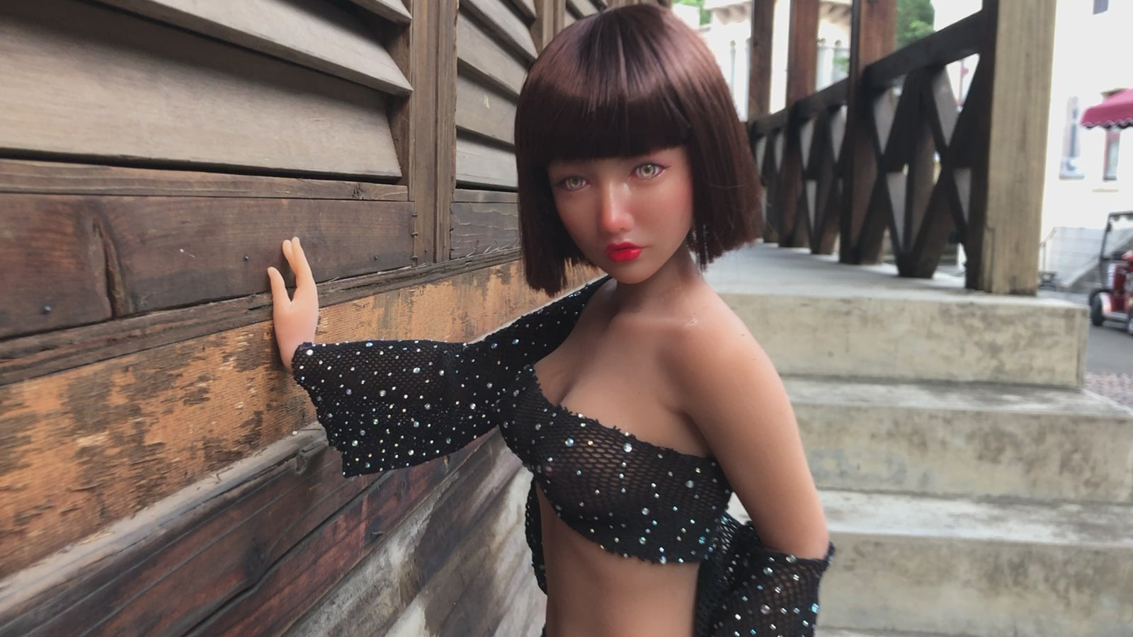 Raka sexpuppe (Climax Doll Mini 60cm C-cup Silikon) EXPRESS