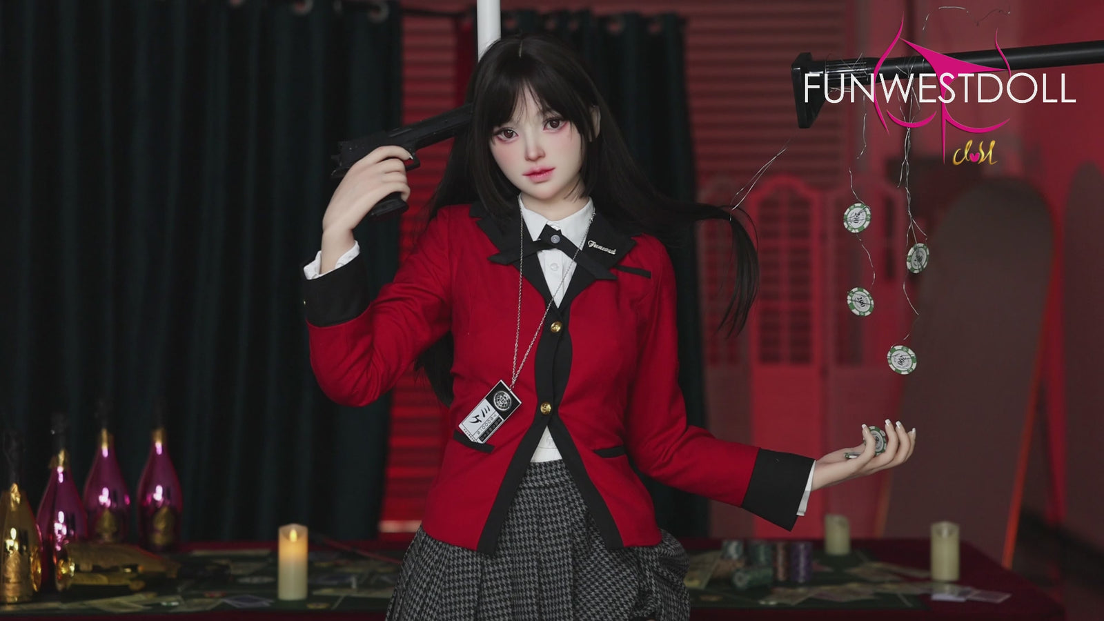 Yumeko Jabami sexpuppe (FunWest Doll 159cm A-cup #038S Silikon)