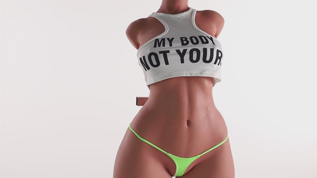 Sport-Torso sexpuppe (Climax Doll ULW 80cm E-cup Silikon)