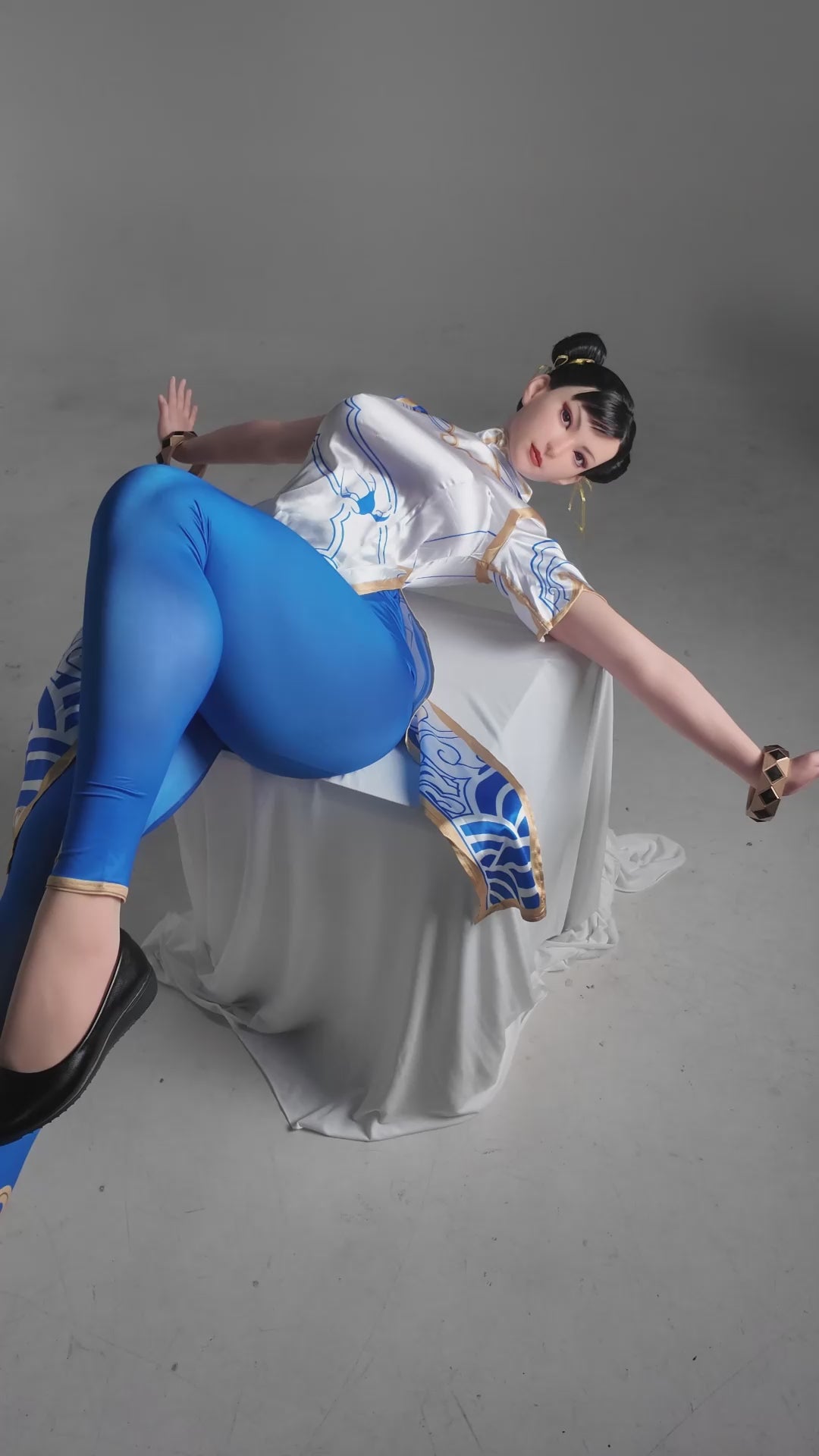 Chun Li sexpuppe (Game Lady 169cm F-cup Nr.33-1 Silikon)
