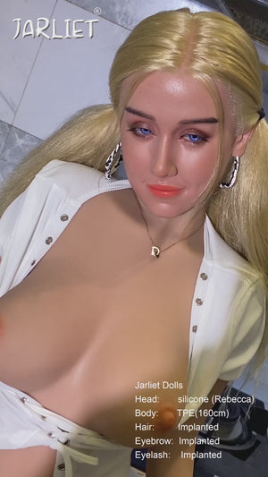 Rebecca sex doll (Jarli 160cm c-cup TPE+silicone)