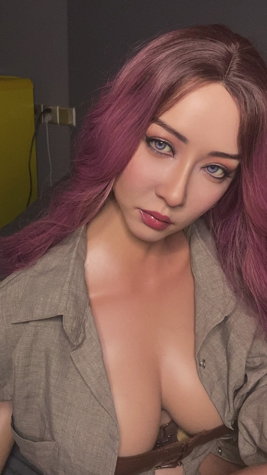 Eva sexpuppe (FanReal Doll 165 cm d-cup Silikon)